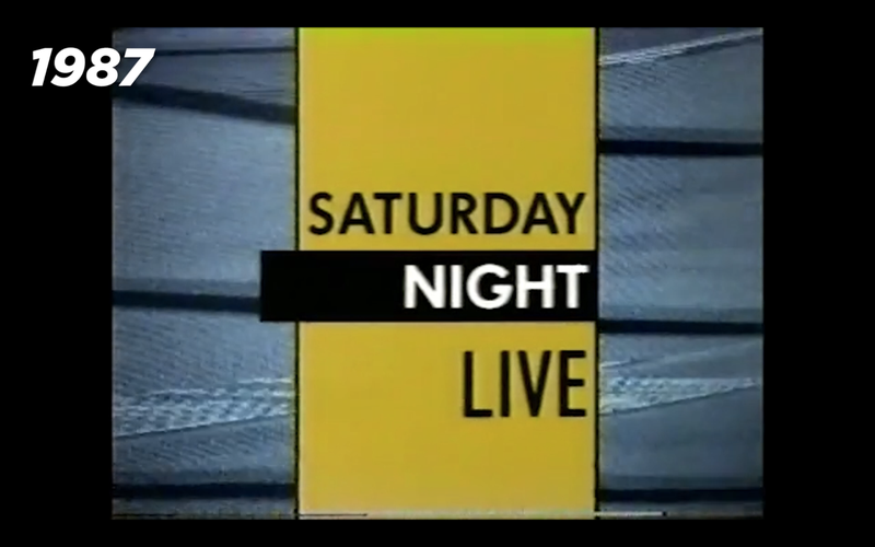 Illustration for article titled 40 years of inspired graphic design in SNL’s title sequence